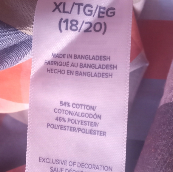 P**NWT boys Lucky Brand button shirt sz XL 18/20 MSRP $42.50 - Picture 7 of 8